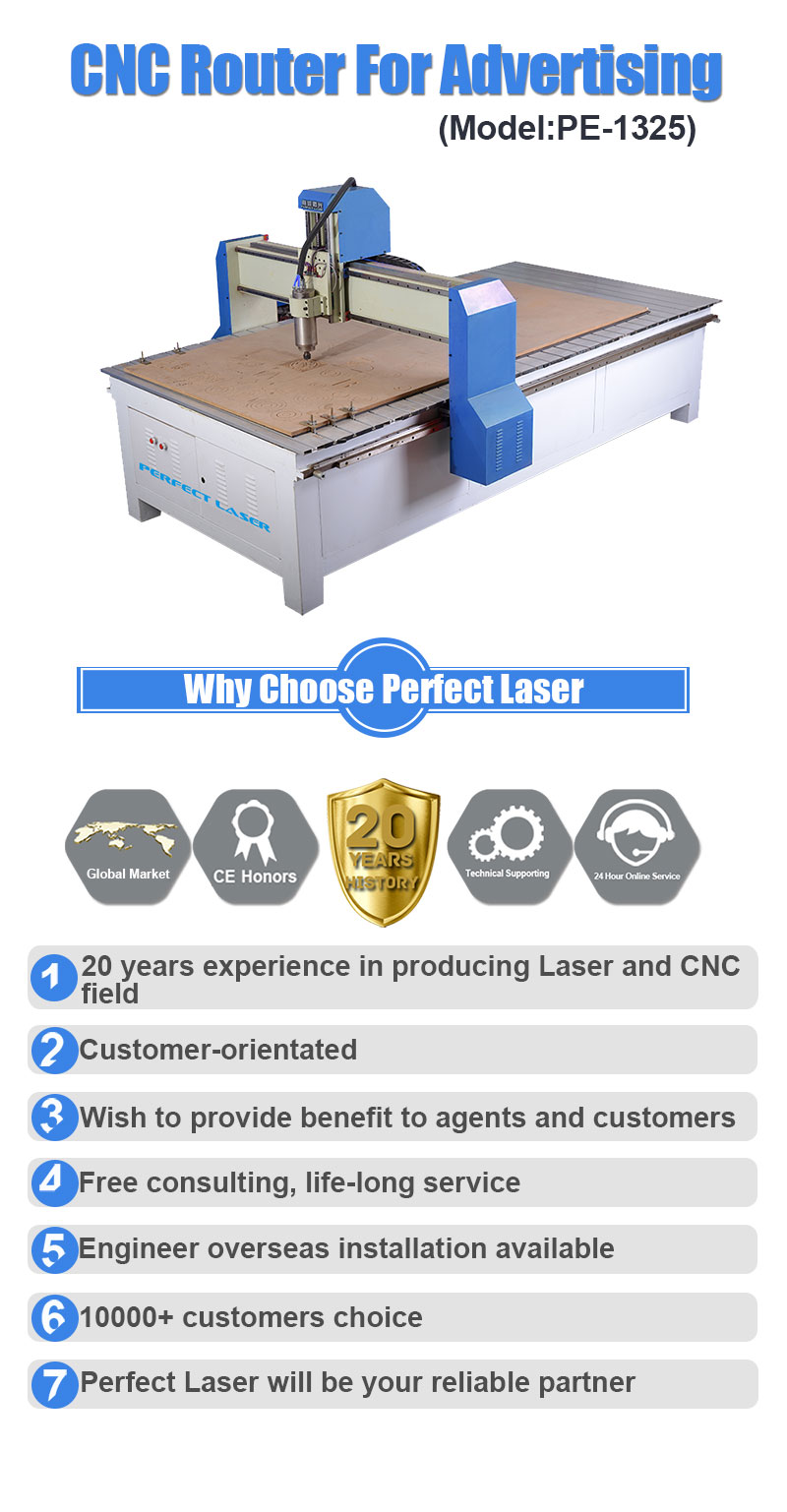 Perfect Laser 1325 CNC routers for woodworking